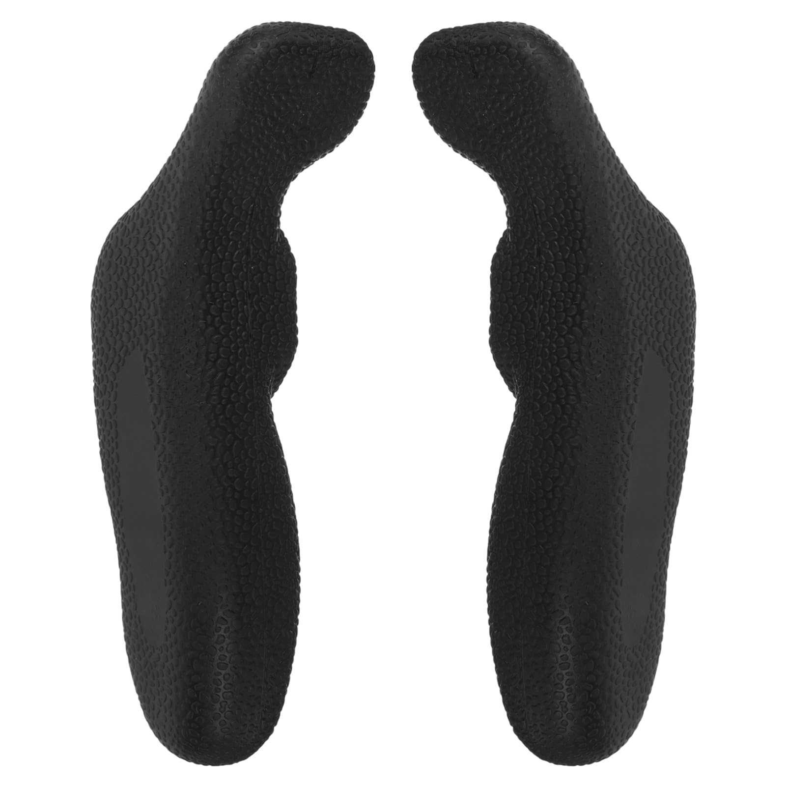 ibasenice Guidon de vélo de Montagne Poignée Guidon pour VTT Fin du Guidon à vélo Guidon pour vélo Accessoires de Guidon Grip de vélo de Montagne guidons VTT Caoutchouc Noir