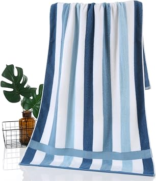 Bath Towel Cotton Bath Towels Natural Ultra Absorbent Eco-Friendly Beach Towel Bathroom Sets for Home Color D, Size One Size