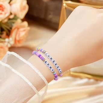 9 PCS Bts Merch Bracelet, Multicolor Friendship Bracelets Set, Concert Accessories Cosplay Merchandise for Fans