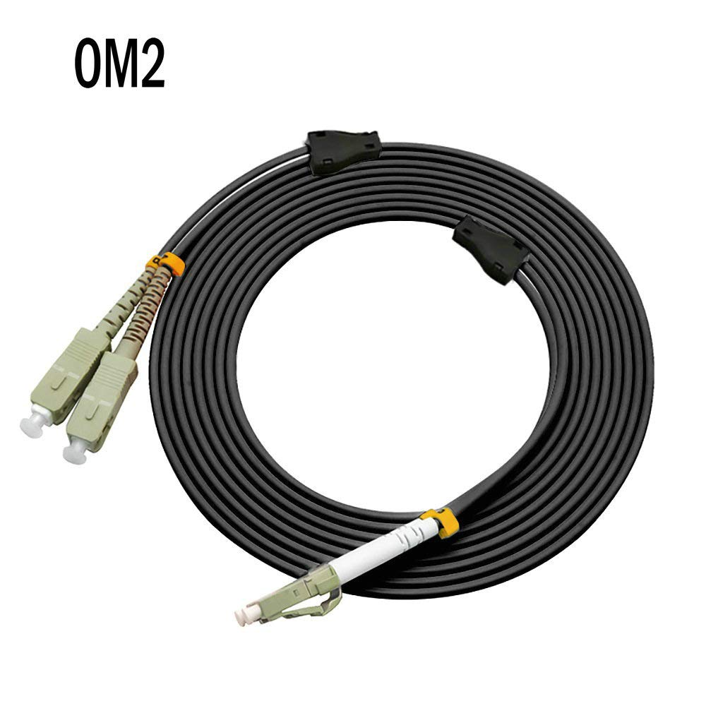 CDL Micro Câble Fibre Optique Multimode Connecteur LC vers SC 50/125 OM2 30 m