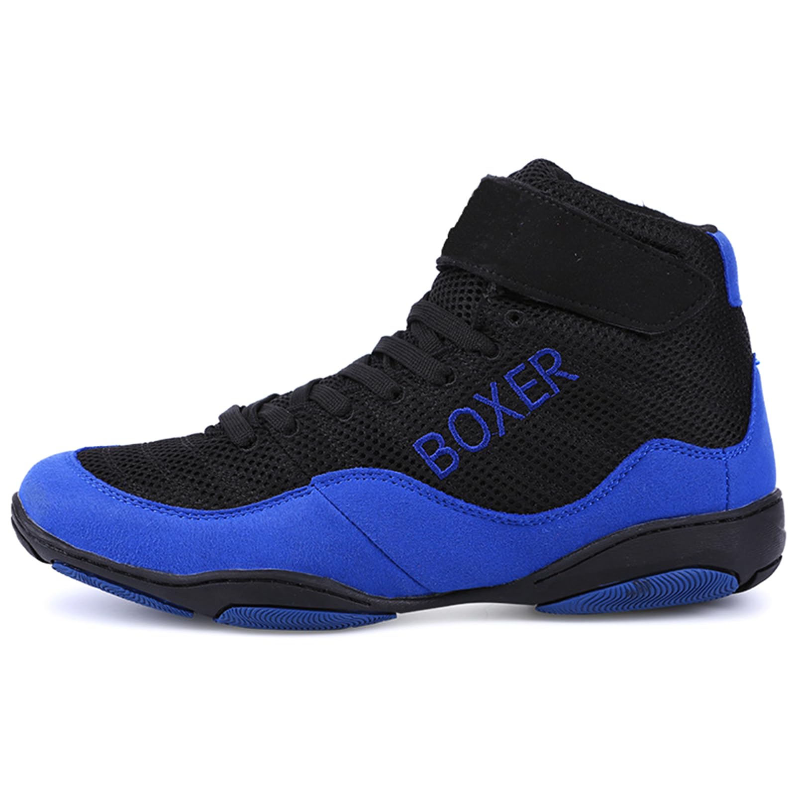 Scarpe da Boxe Pugilato Uomo Antiscivolo Scarpe da Wrestling Leggere per Allenamento in Palestra, Competizione e Sport Combattimento