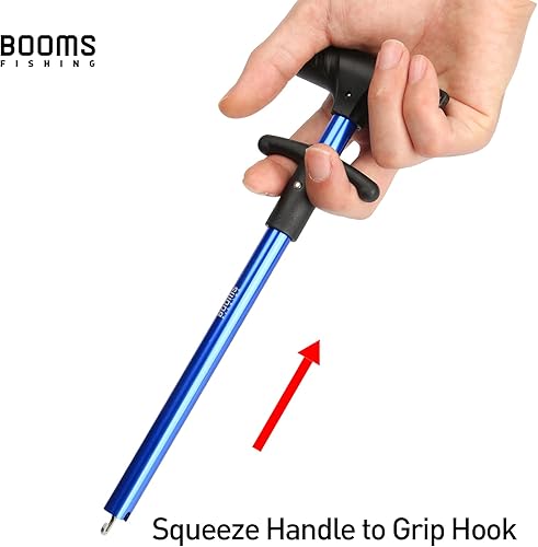 Miniatura 4 de Booms Fishing R2 Hook Remover Squeeze-Out Fish Hook Tools 3 Colors Available azul