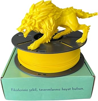 PLA+ 1.75mm Sar  1kg 3D Yaz c  Filamenti - Profesyonel Bask  Kalitesi
