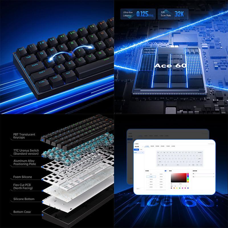 ⭐︎ごごごご⭐︎ AR60枚セット Amazon | 【国内正規品】MCHOSE(マイチューズ) ACE60 Pro 60