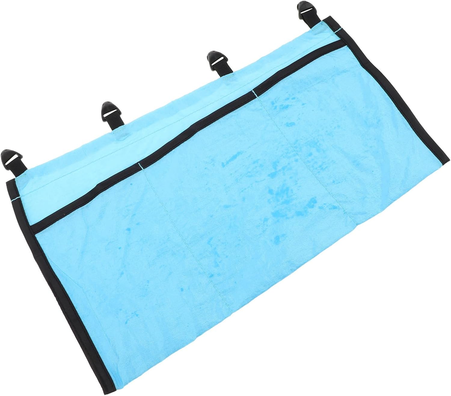 Portable Foldable Outdoor Hammock Gear Storage Bag with Internal Divider and Elastic Closure, Nylon and Polyester Hiking Storage Organizer for Camping and Backpacking Essentials