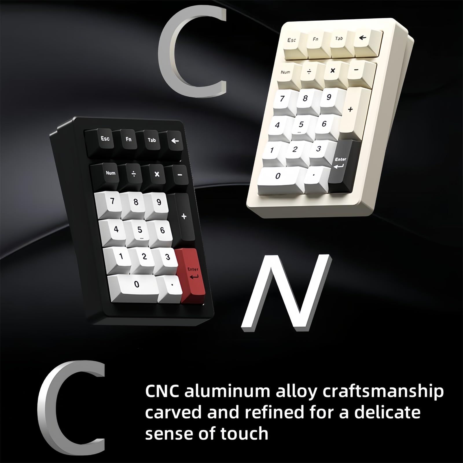 Amazon.com: FKZ PANDA20 Mechanical Number Pad,Aluminum CNC VIA/QMK