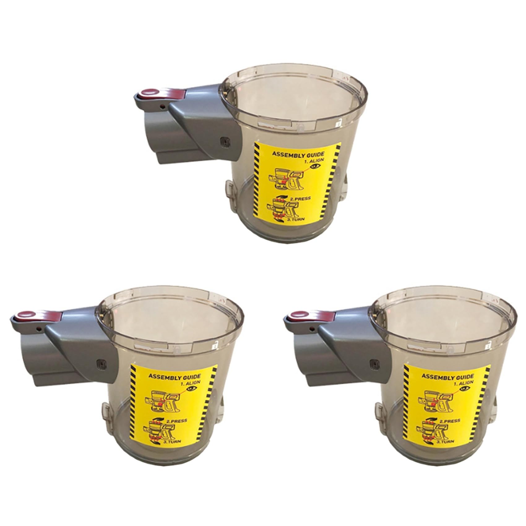 Récipient à poussière aspirateur Supersonics IRoom CV100 bac