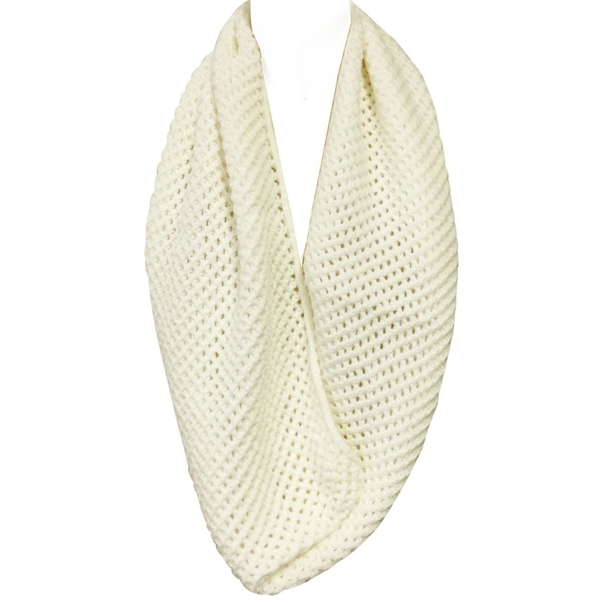 Wrapables Women's Plaid Print Infinity Scarf