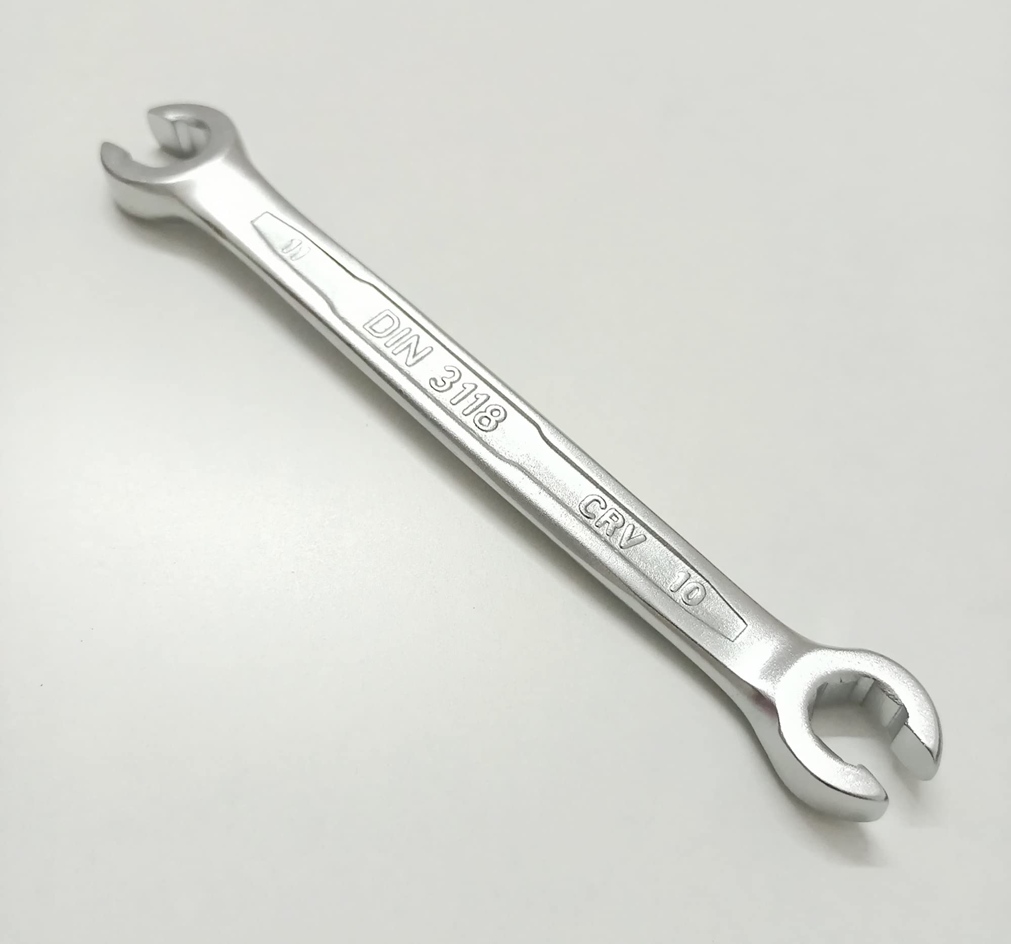 10x11 mm Heavy Duty Hardened and Tempered Double Sided Flare Nut Spanner (Pack of 1)-image-33