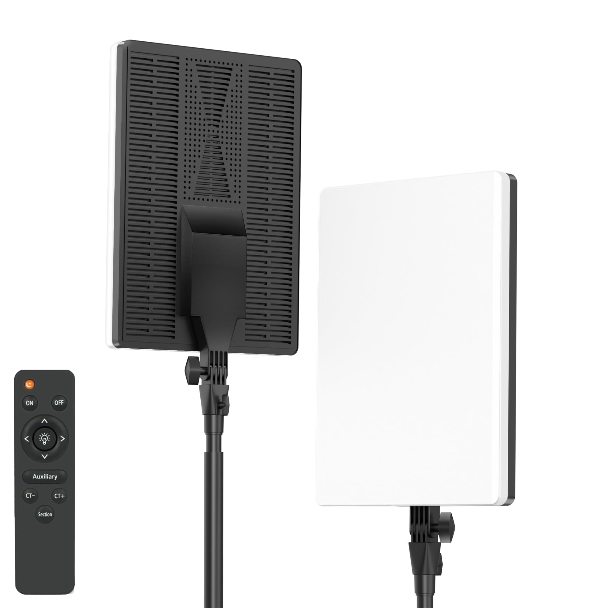 Sounce 75W Professional Fill Light with Remote | 700 LEDs | 96+ CRI | 2800K-6800K Colour Temperature | Adjustable Brightness | 180° Tilt | Soft Studio Light for YouTube & Video Shoots-image-40