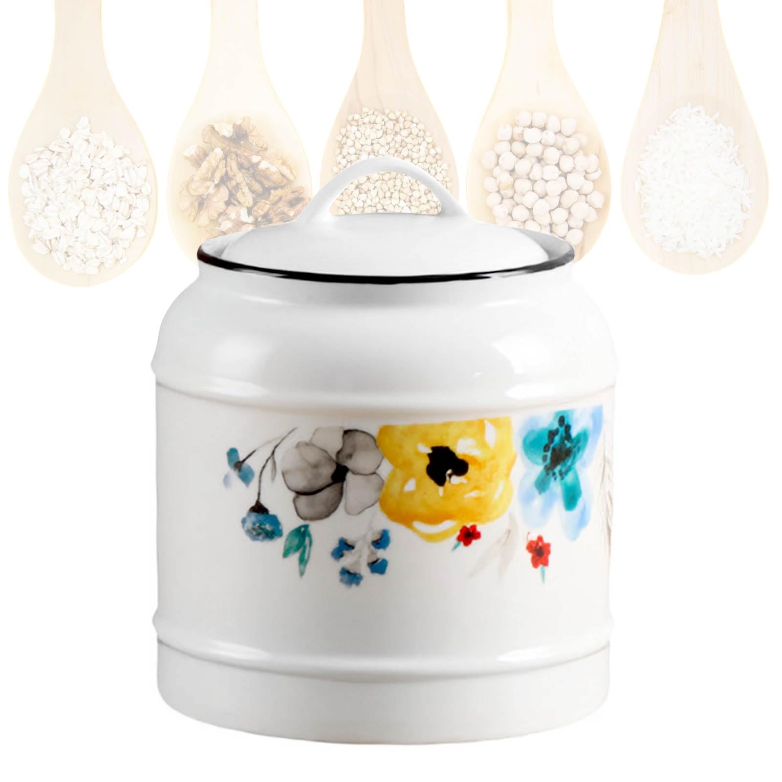 Contenitori alimentari da cucina, contenitori con coperchio ermetico, Moda, contenitore da cucina, Contenitori Ermetici per Cereali, Facile da pulire, contenitore pasta, contenitori ermetici(13