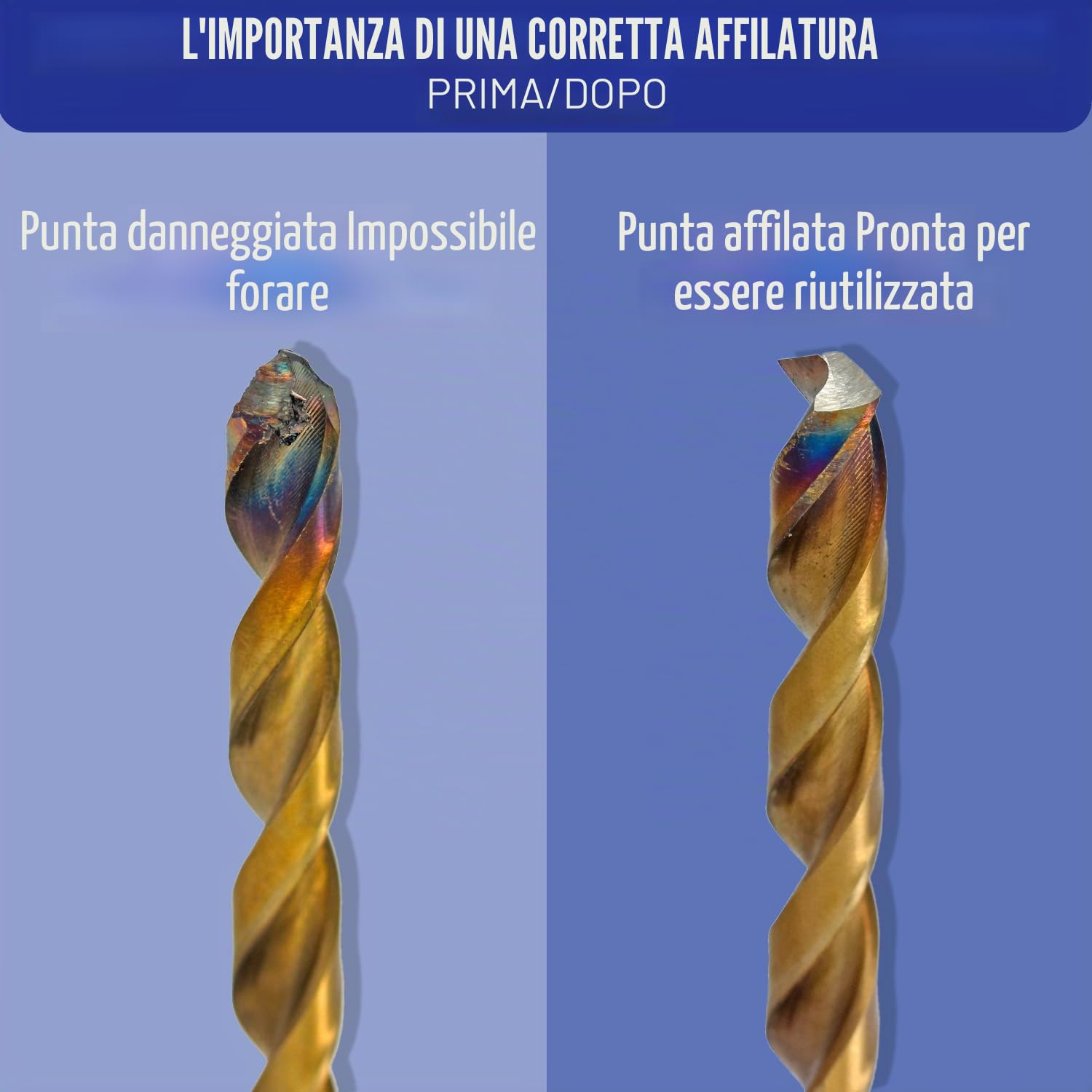 Tivoly Drill Doctor 750 – Affilatrice per punte, da 2,5 a 19 mm, punta 118º/135°