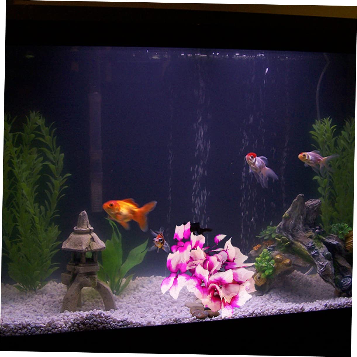 ERINGOGO 3 Set Piante Acquatiche Simulate Rettile Terrario Pianta Delicata Finta Piante Finte Decorazione Piante Di Acquario Di Plastica Accessorio Per Rettili 2 Pezzi * 3