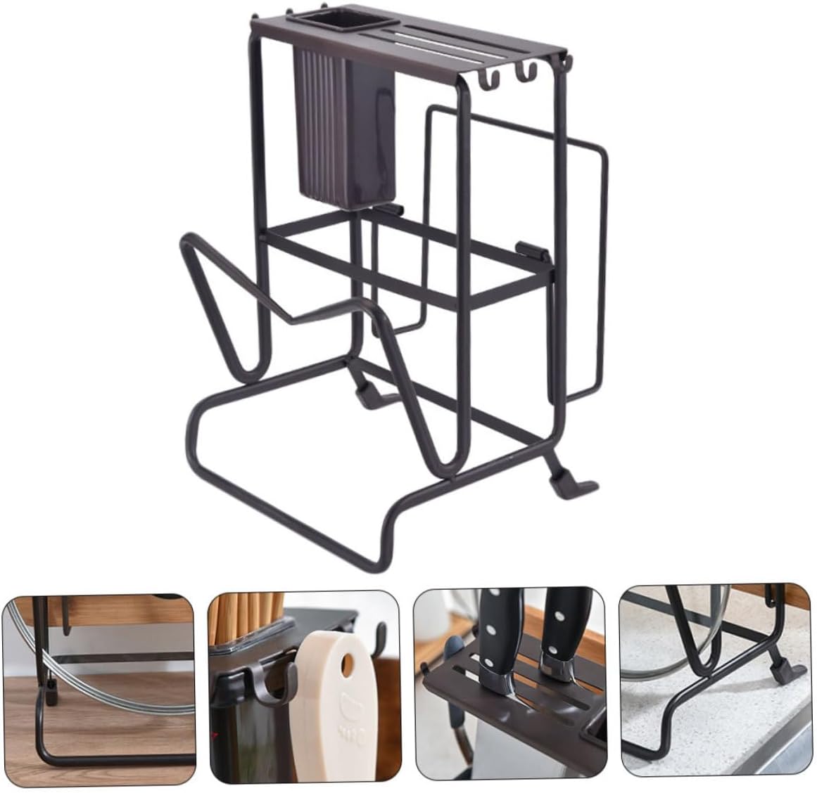 Space-saving Kitchen Storage Rack Cutter Storage Shelf Holder for Dishes Cutting Board