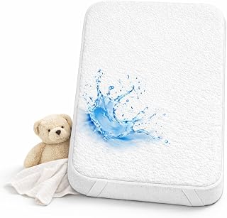 Cododo Waterproof Mattress Protector Compatible with Chicco Next to Me - Oeko-Tex (50 x 83 cm)