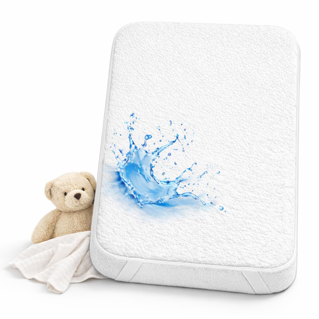 Protector de Colchón - 100% Impermeable - Cubrecolchón Cuna (55 x 90 cm)