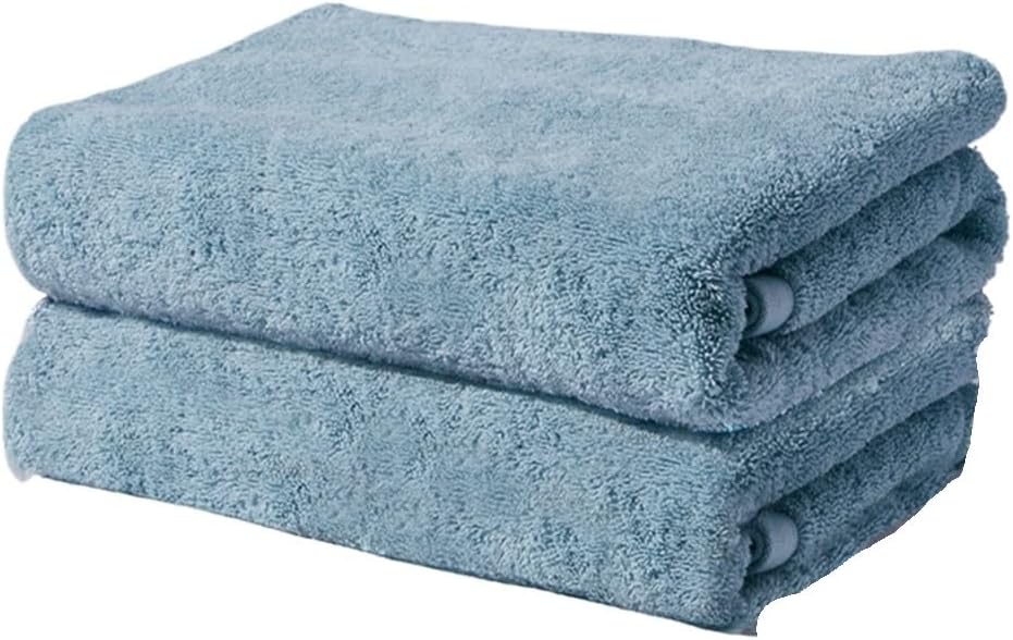 Men's and Women's Bath Towel Set 70x140cm Two-piece Soft and Comfortable