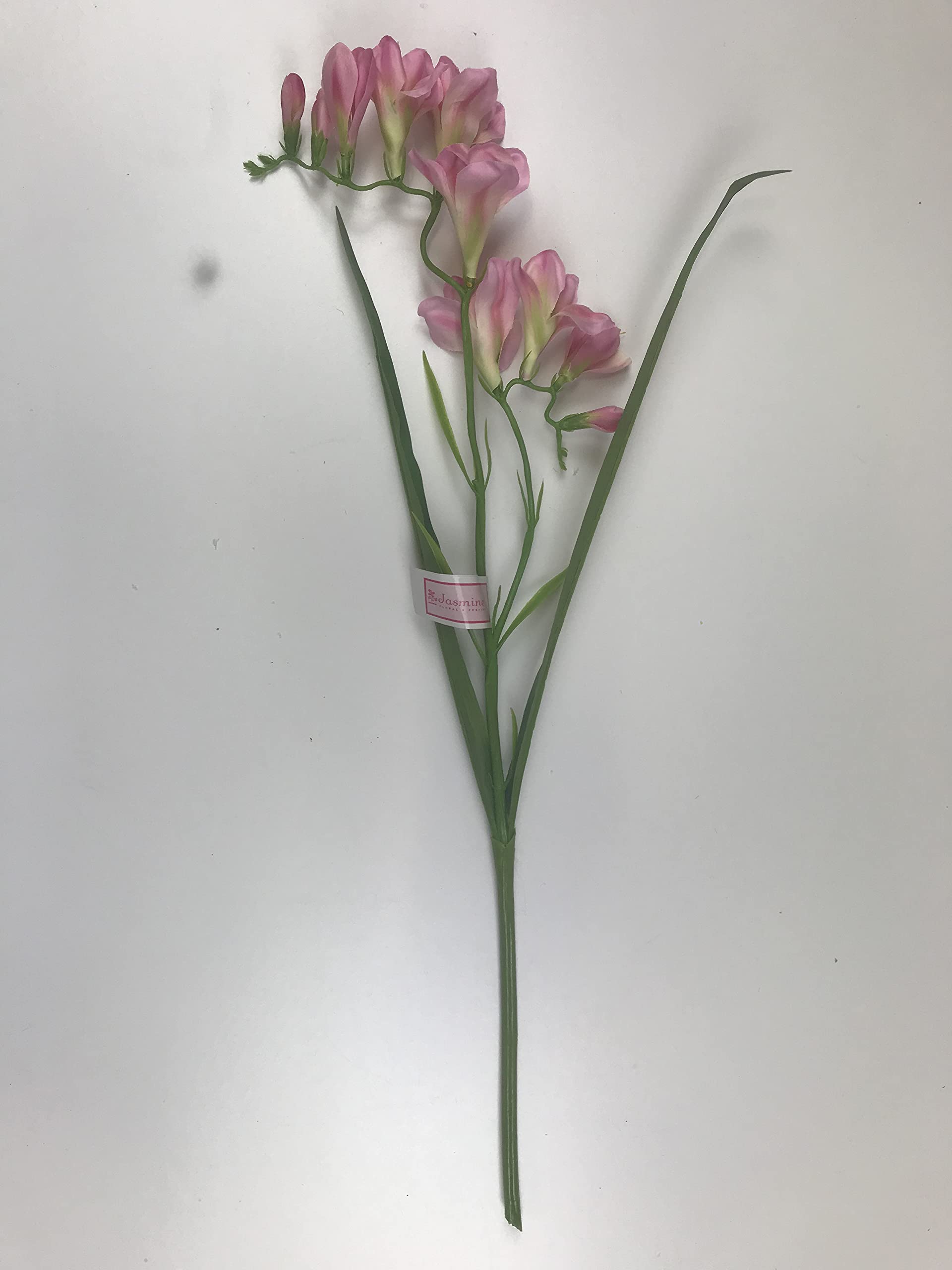Artificial Freesia Spray Pink Flowers 56 cm