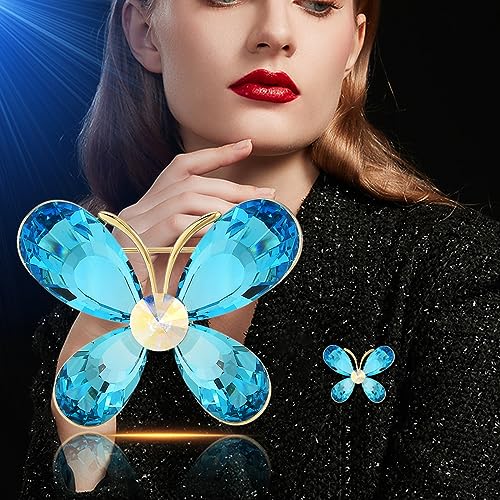 Image of Animal Brooch for Women Girls Rhinestone Animal Brooch Lapel Pin Jewelry Gift for Mom Wife