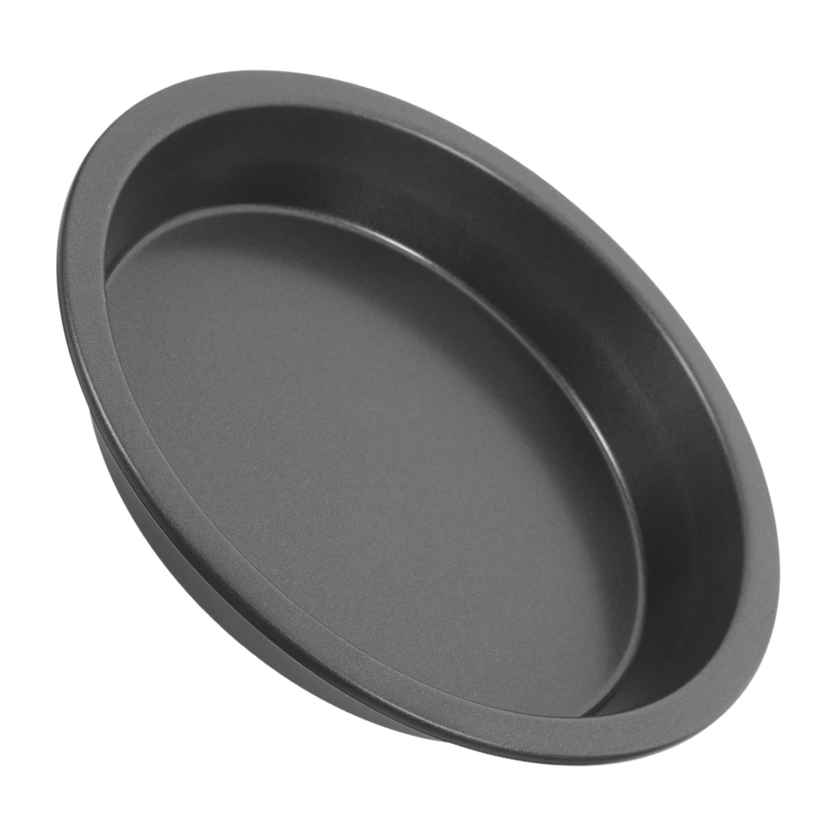 Mikinona Round Carbon Steel Pizza Baking Pan Non Stick Heavy Duty Bakeware Pizza Plate for Oven Use for Home and Restaurant Baking