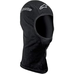 Alpinestars Invierno Alpinestars Pasamontañas negro de cara abierta