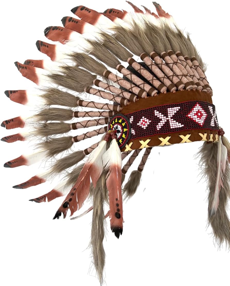 The World of Feathers chiefs hat,halloween costumes men,indian costume women,native american clothing,woman halloween costume