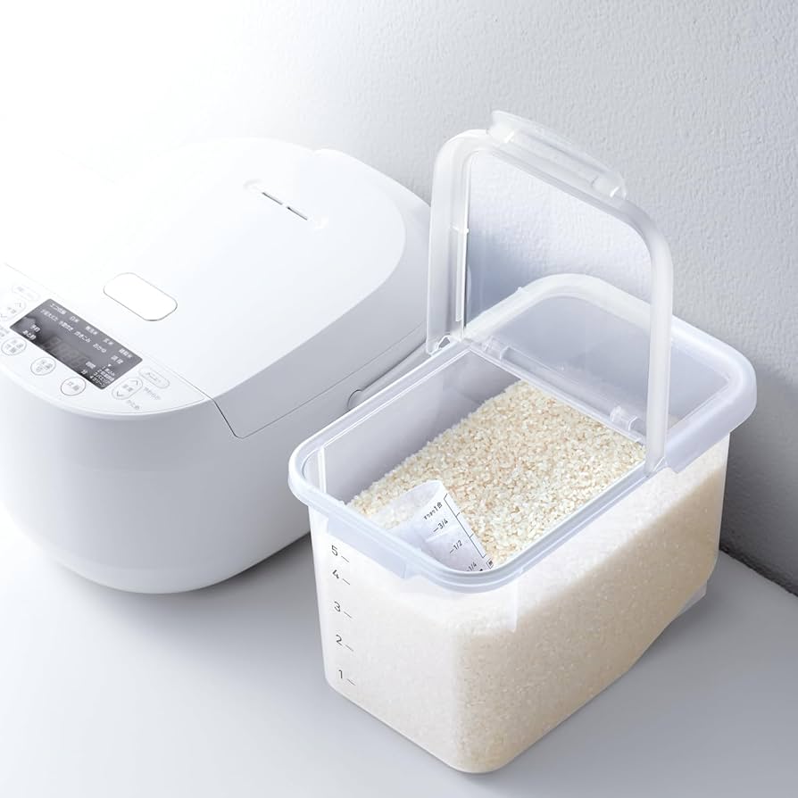 米びつ　　ふた付き密閉米びつ 楽天市場】密閉式米びつ 12Kg (ミッペイシキコメビツ12kg