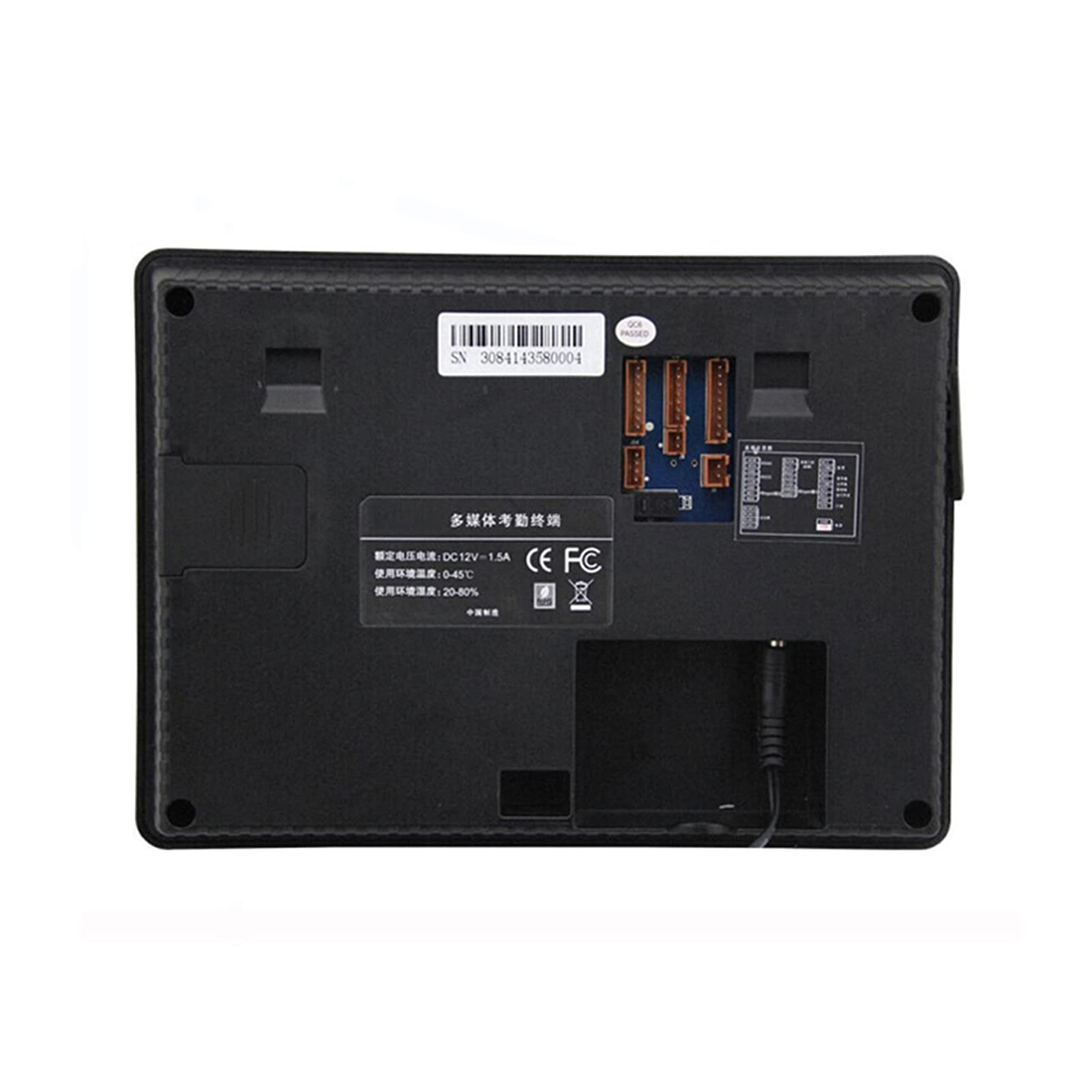 Cartes de pointage IClock1000 Smart Office Reconnaissance d'empreintes digitales Pointage Terminal Intelligent Enregistreur d'horloge faciale des employés Point