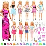 Lieferumfang - 10 Kleider + 10 paar Schuhe + 13 Zubehör für 11,5