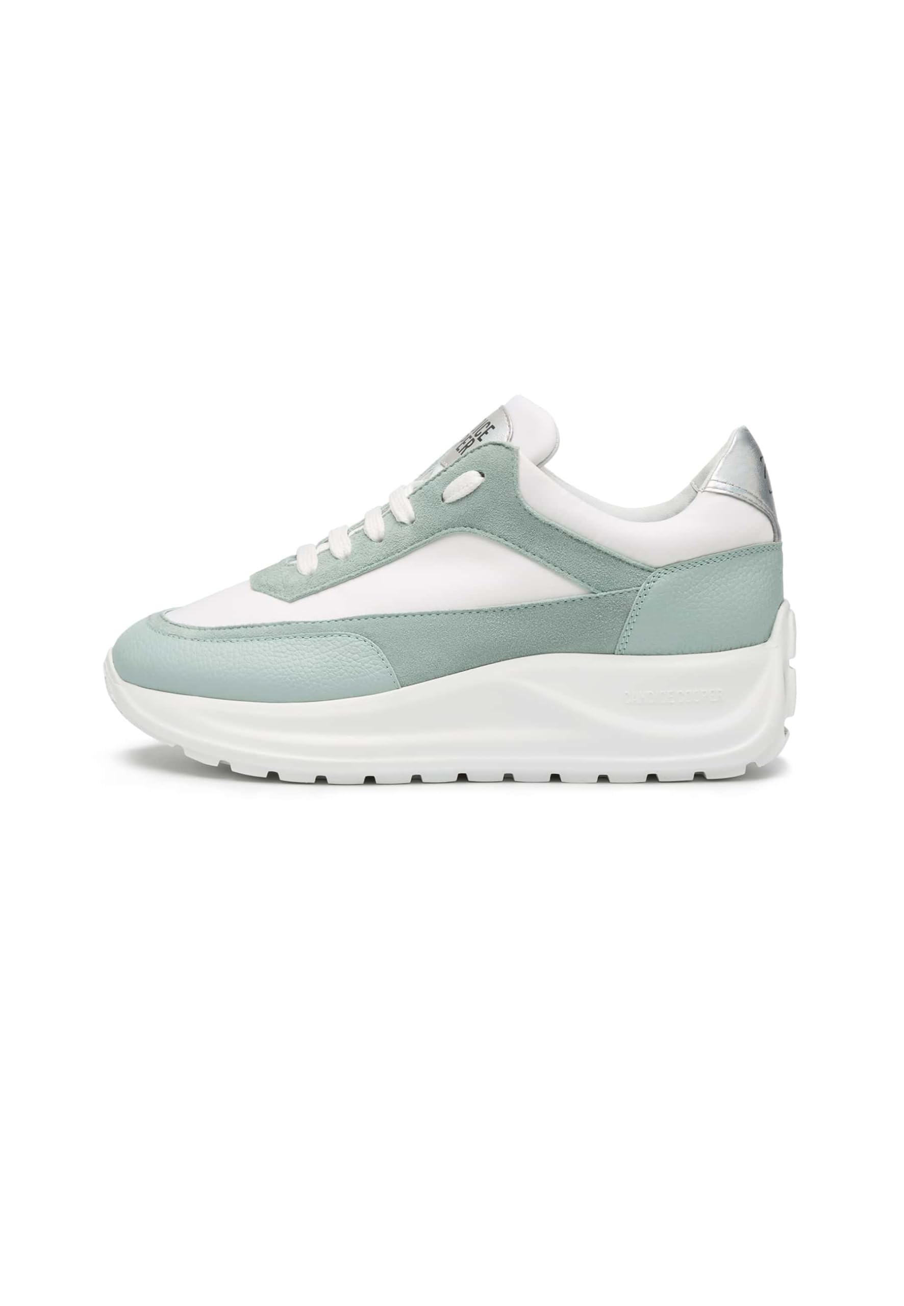 Candice Cooper Women's Spark One Oxford Shoe, Green White, 39.5 EU
