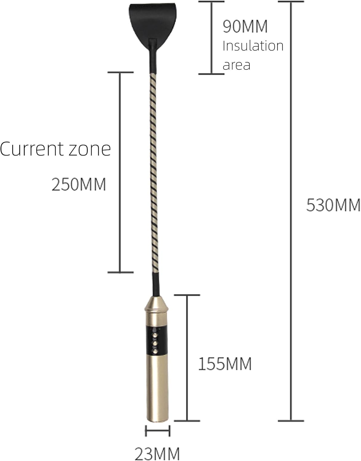 Electric Spanking Sex Toys BDSM Props sm Torture Tools Electronic Electric Shock Whipper sm Supplies Leather Goods Beating Training Hand Beating Stimulation Unforgettable