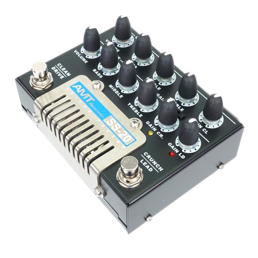 AMT SS-20 - Preamplificador de guitarra tubular de 3 canales (1