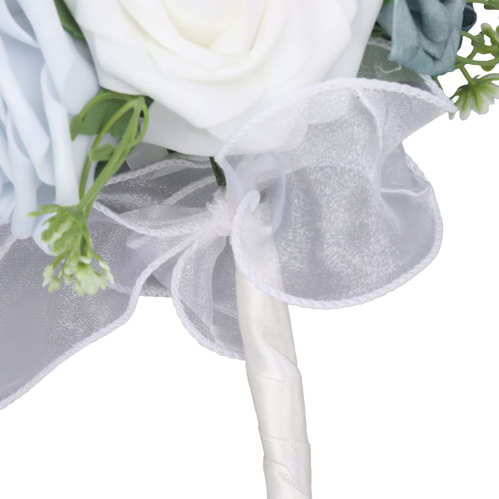 Amazon｜ウェディングブーケ、鮮やかな色の花を保持するロマンチックな