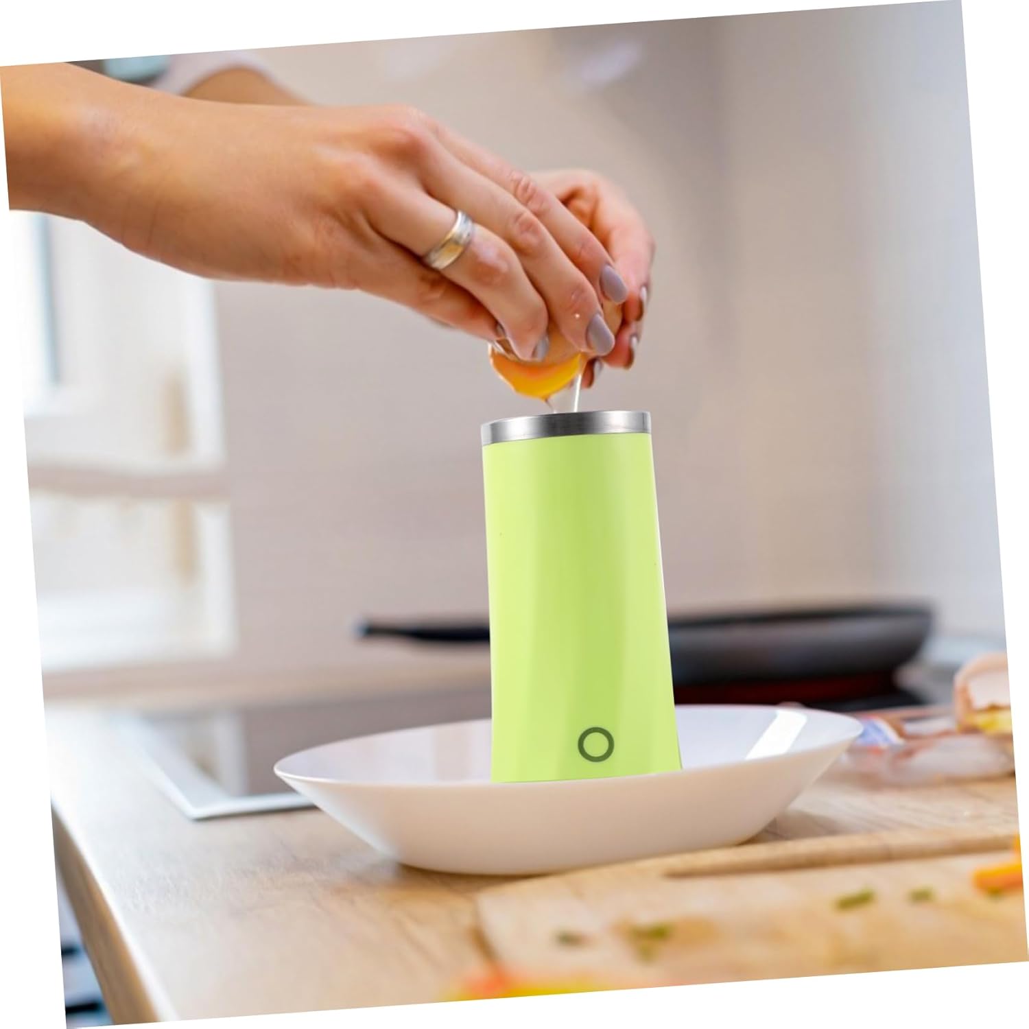 Mini Electric Roll Maker for Eggs and Sausages 110V Stainless Steel Cooker Easy Breakfast Machine for Rolls and Sausage Cooking Kitchen Gadget for Busy Mornings Random Color