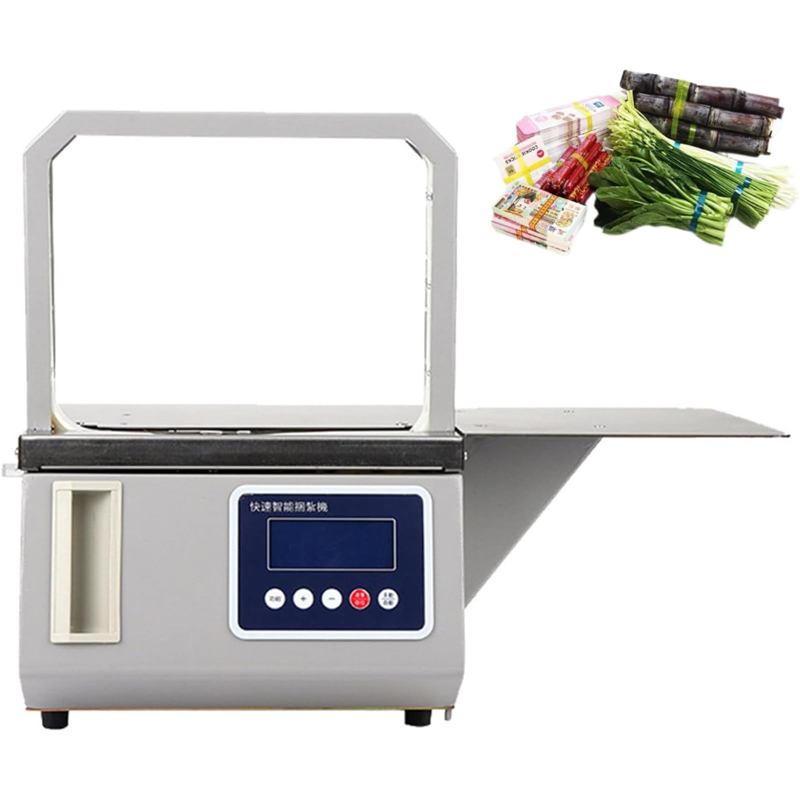 WIANQIAN Automatic Vegetable Tying Machine for Grocery Stores 22 * 22