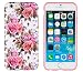 iPhone 6 Plus + Case, DandyCase PERFECT PATTERN *No Chip/No Peel* Flexible Slim TPU Case Cover for Apple iPhone 6 Plus (5.5" screen) - LIFETIME WARRANTY [Light Pink Vintage Rose Floral]