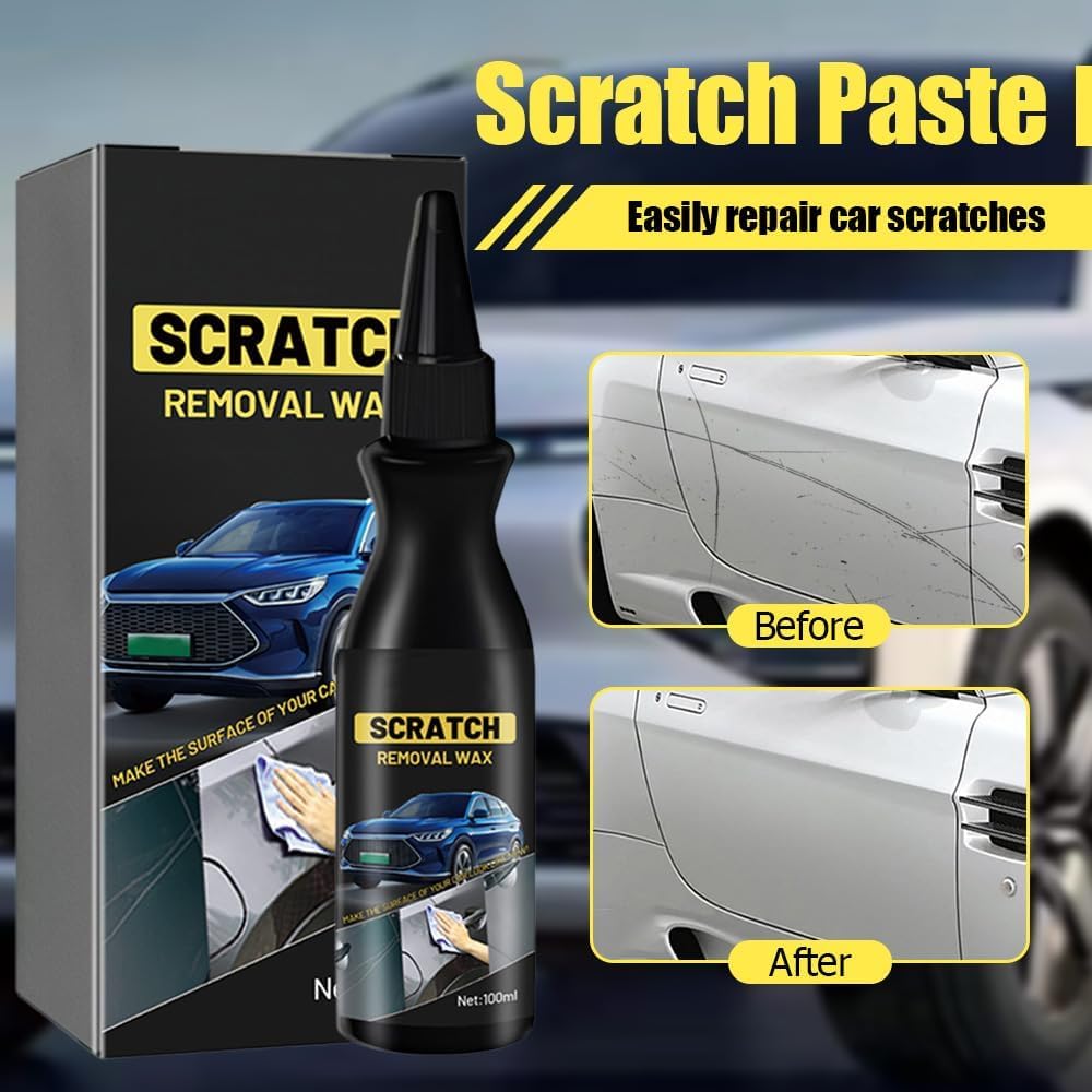 Quita Arañazos Coche, 2026 NEW Reparador Arañazos Profundos Coche, Crema Reparadora de Arañazos Modelo Coch e, Car Paint Scratch Repair Remover (1 Pack) — view 5
