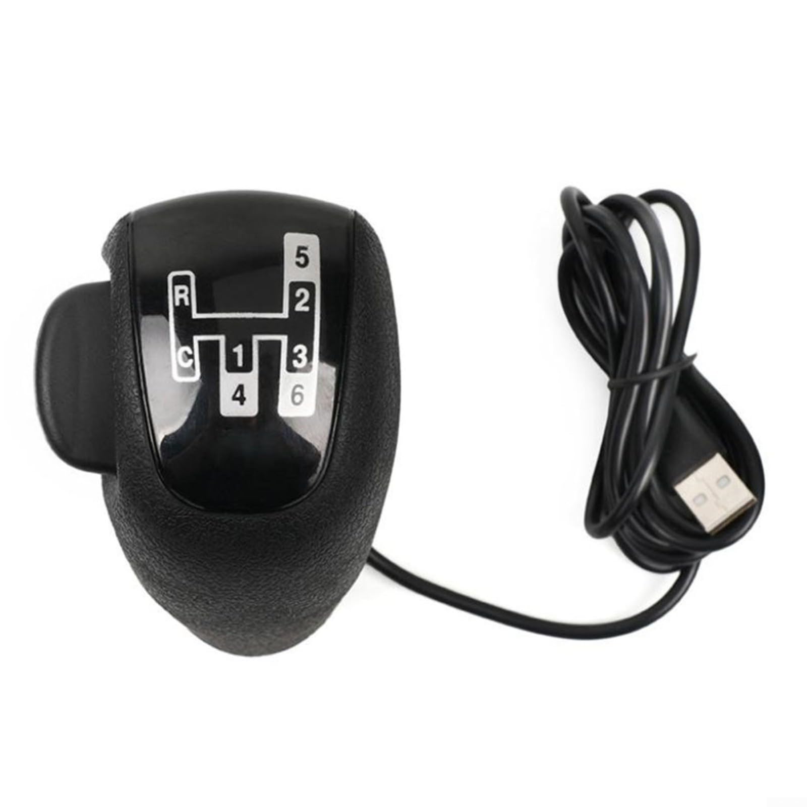 Pomo de palanca de cambios para simulador de carreras, Logitech G25/G27/G29/G920 y para THRUSTMASTER TH8A, USB H Shifter para ETS2/ATS a PC, Plug and Play