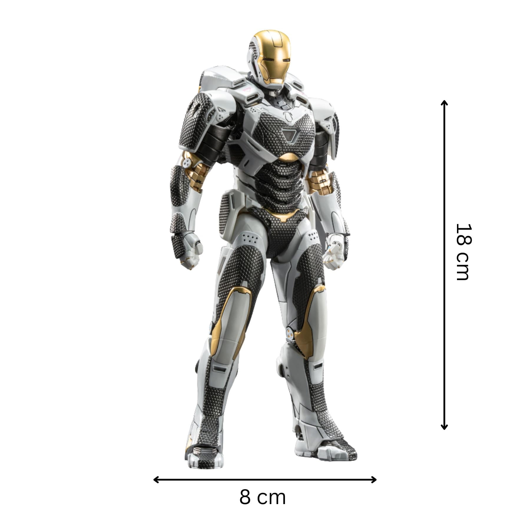 Buy ZD Toys Action Figure - 7 Inch Iron Man Mark 39 Starboost