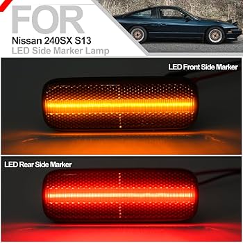 Amazon.com: nsautolighting 4X LED Front Rear Side Marker