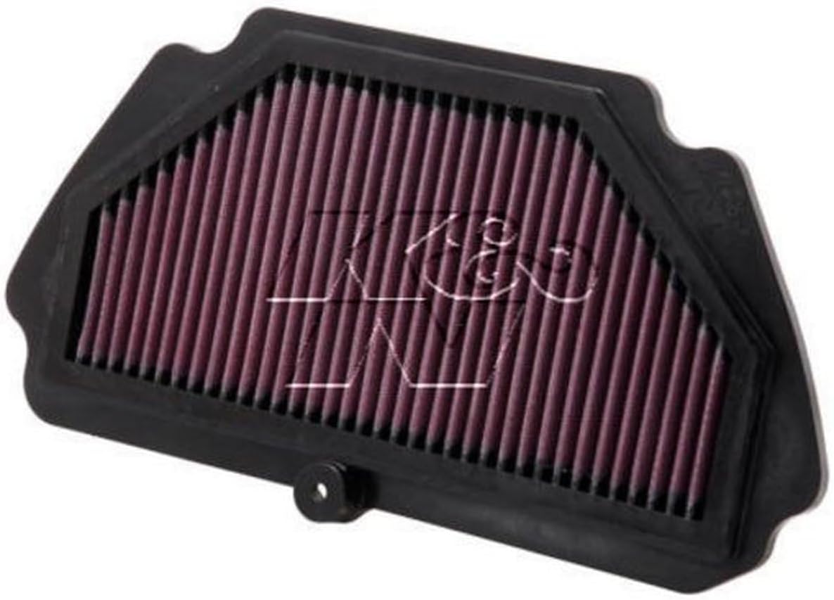 K&N Engine Air Filter: High Performance, Premium, Powersport Air Filter: Fits 2009-2019 KAWASAKI (Ninja ZX-6R, ZX-6R ABS, KRT Edition, 30th Anniversary, ZX600) KA-6009