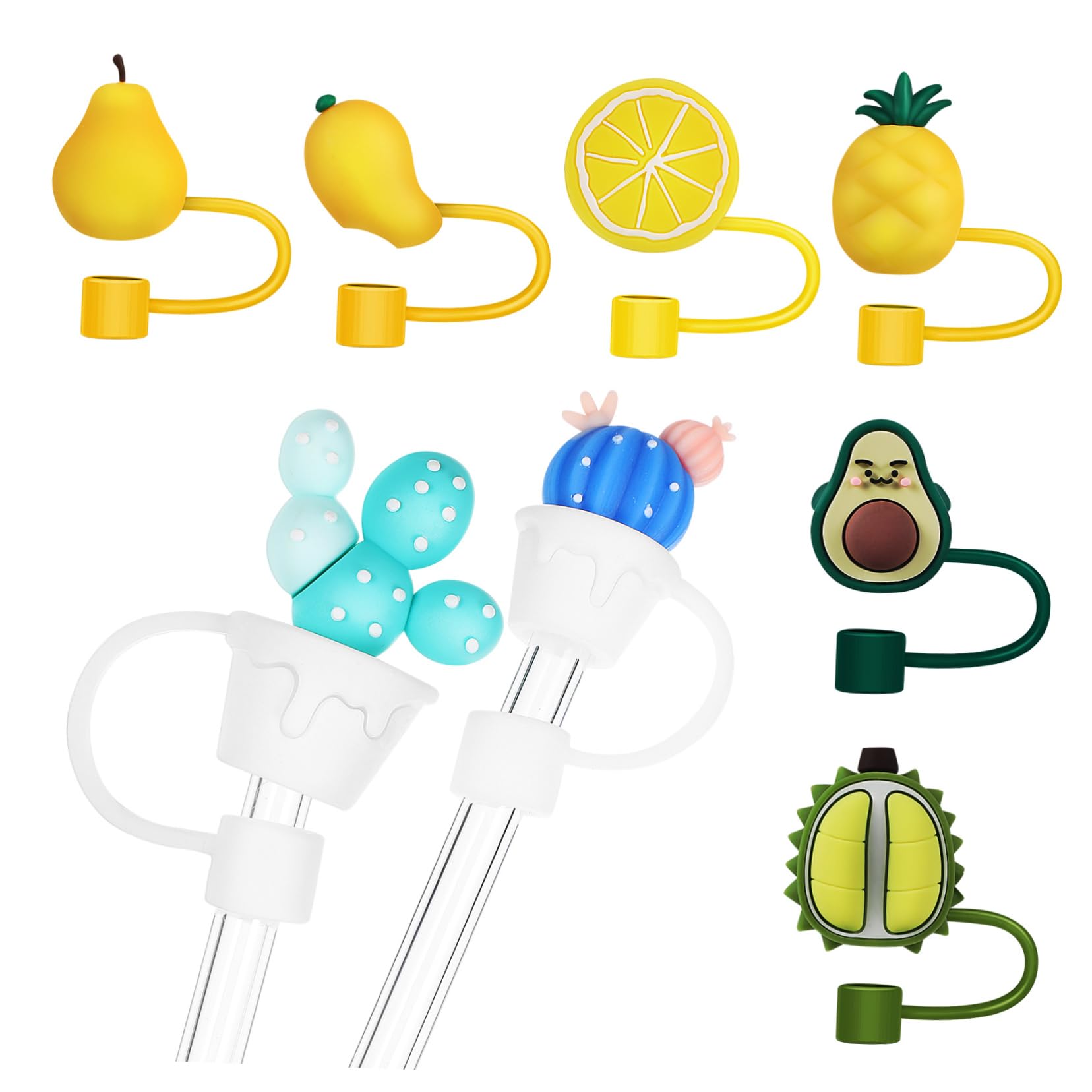 Alipis 40 Teiliges Glas Strohhalm Set Schnaps Strohhalm Silikon Strohhalmspitzen Strohabdeckung Strohkappen Strohstopper Strohaufsätze Für Trinkgläser Kappen Für Strohhalme