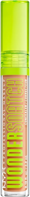 NYX PROFESSIONAL MAKEUP Corrector Wonder Snatch, corrector de maquillaje que ilumina, levanta y arrebata, cobertura total con uso las 24 horas, vegano y libre de crueldad, natural