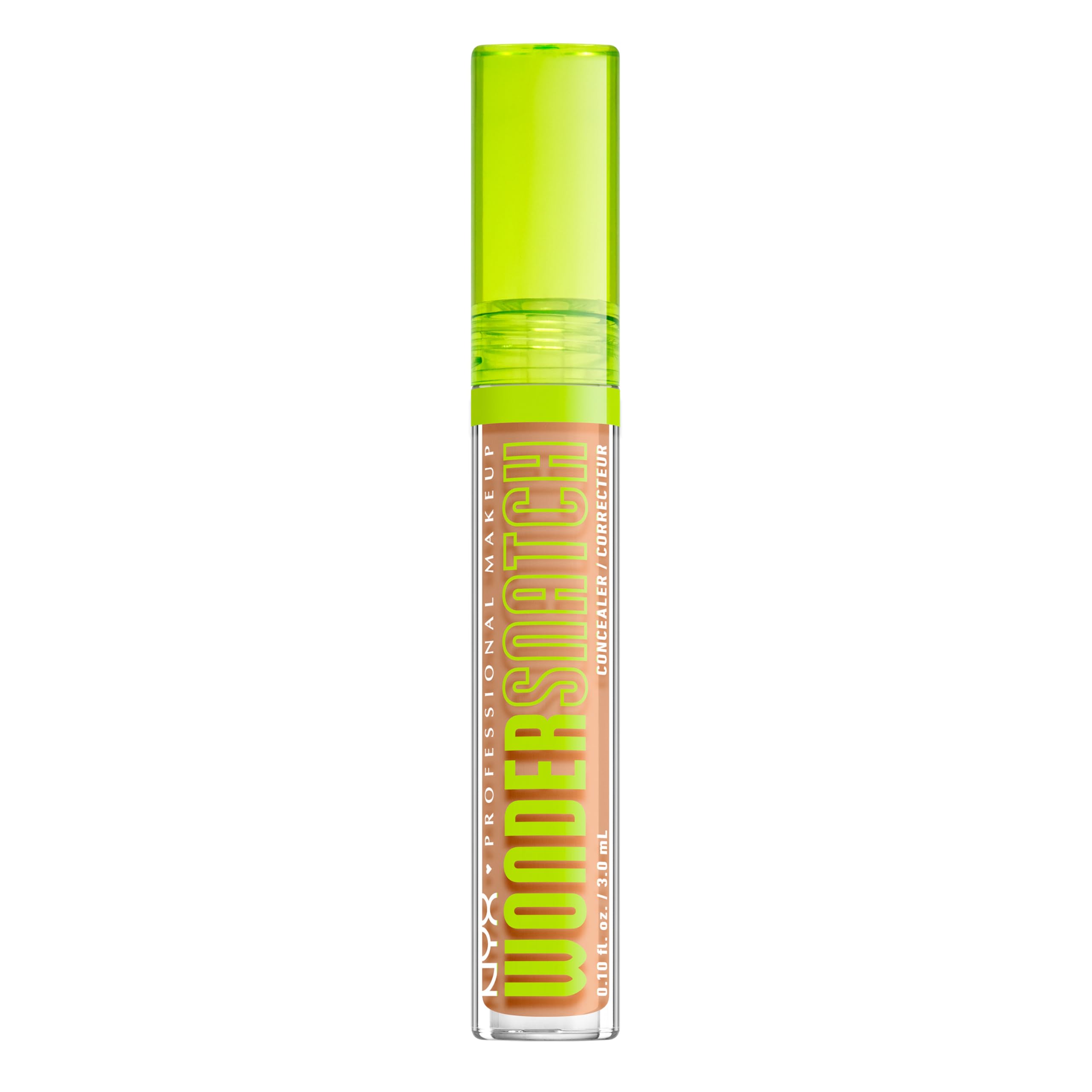 NYX Professional Makeup Wonder Snatch Concealer, Liquid Concealer, Up to 24h Hydration, Waterproof Wear, Natural, 3 ml