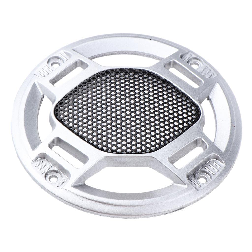 3 inch Speaker Cover Case Decorative Circle Metal Mesh Grille Protection-image-49