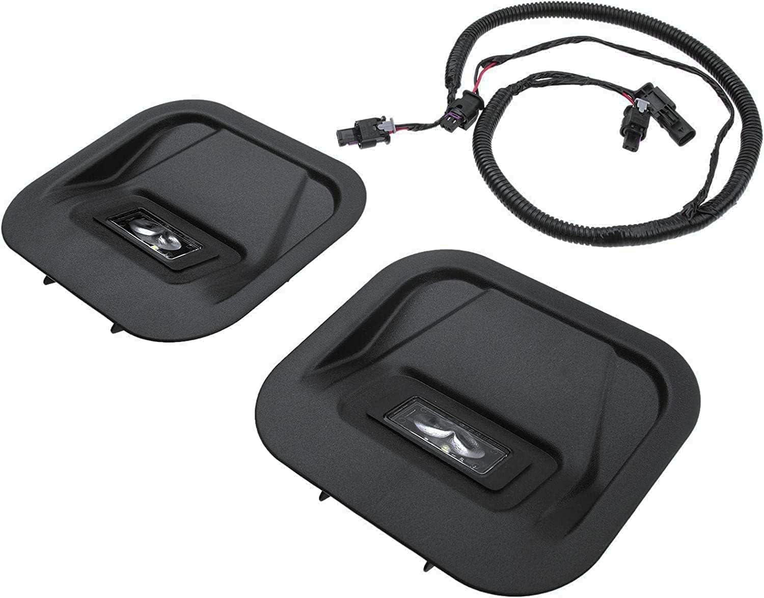 A-Premium Tailgate Step Light LED Truck Bed Multi-Pro Lamp Kit Compatible with GMC & Chevy Models - Sierra 1500 2019-2021, Sierra 2500 3500 HD 2020-2021, Silverado 2020-2022, Replace# 84347814