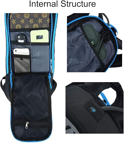 Miniatura 4 de Mochila de equitación, al aire libre, mochila deportiva con diseño de vejiga de agua, mochila de ciclismo, mochila de hidratación, mochila al aire