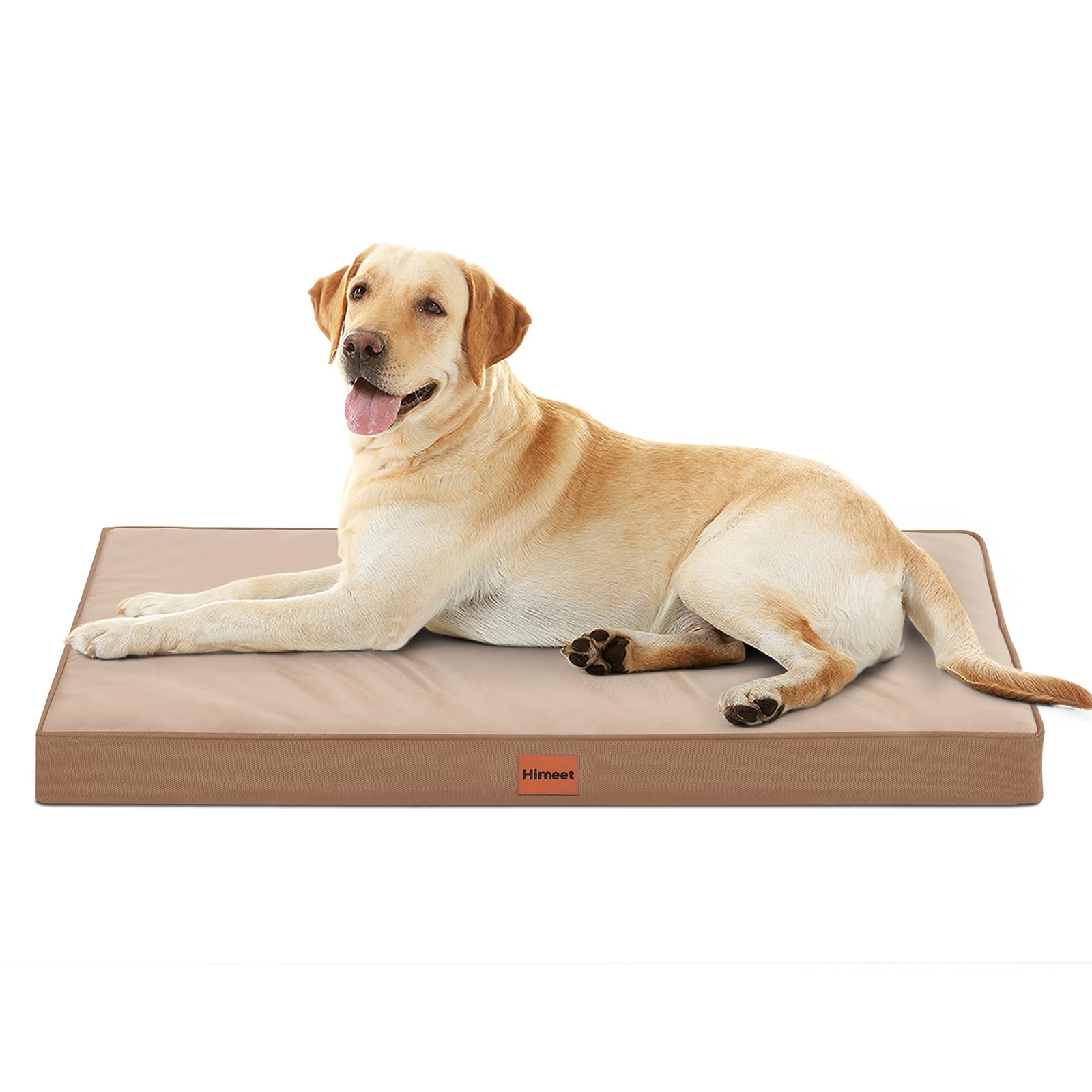 XL Hundebett 111,8 Cm – Orthopädisch Mit Eierschaum, Waschbar Und Wasserdicht, Für Hunde Bis 43 Kg