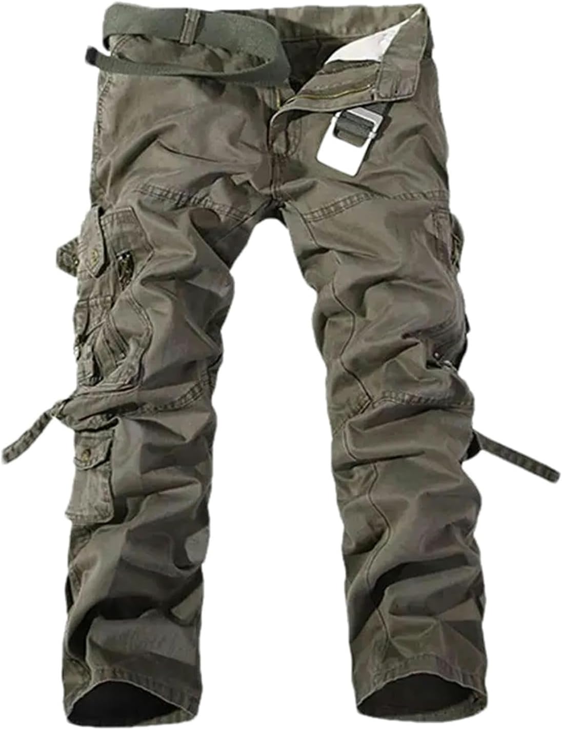 Tactical Pants Men‘s Multi Pocket Washed Overalls Men Cotton Pants Male Cargo Pants for Male Casual Trousers
