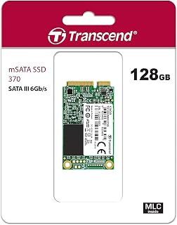 Transcend 128 GB SATA III 6Gb/s MSA370 mSATA SSD TS128GMSA370